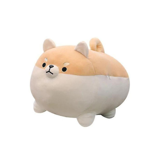 Doudous Universal 15,75 pouces en peluche caricaturé animal shiba inu jouet en peluche anime corgi mignon chien moelleux (marron)