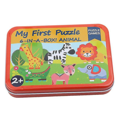 Universal - 1pc Cartoon Animal Puzzle Board TEASER TEASER JIGSAW PUZZLES DE BOIS KI Universal  - Animaux