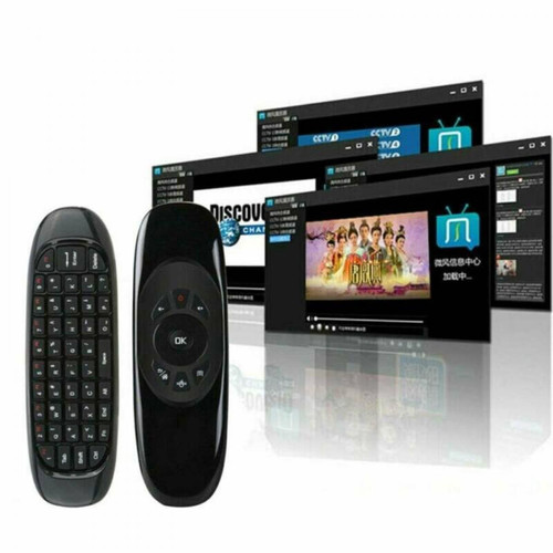 Telecommande Universelle 2.4g mini télécommande sans fil clavier air souris pc android smart tv box l
