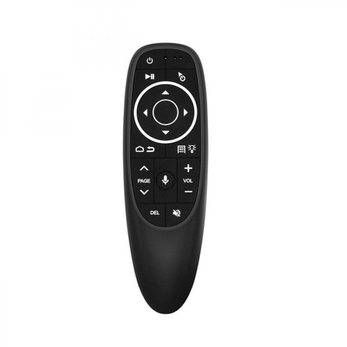 Universal - 2.4GHz G10S Flight Air Mouse Mini télécommande sans fil pour téléviseur Boîte avec gyroscope détecteur de jeu Commande vocale Universal  - Accessoires TV