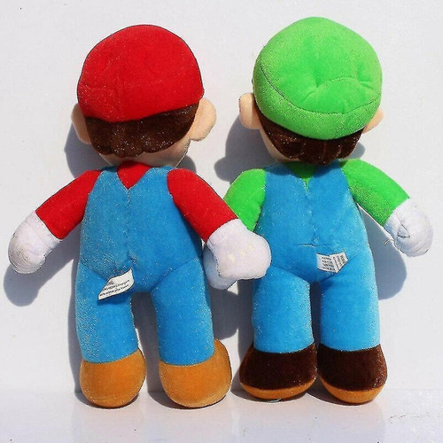 Universal 25 cm Mario Bros peluche Mario Luigi peluche poupée jouet doux pour anniversaire enfant