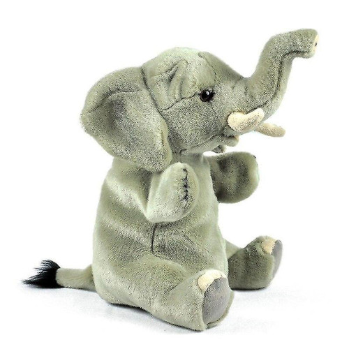 Universal - 25cm de marionnettes animales d'éléphant cadeaux d'anniversaire jouets éducatifs pour filles et garçons | marionnettes Universal  - Peluches