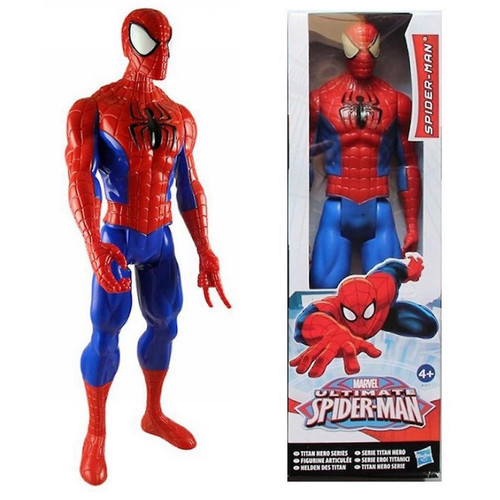 Universal - 30cm Spiderman modèle amovible jouets d'action pour enfants(Rouge) - Universal