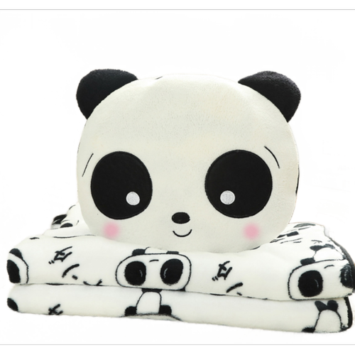 Animaux Universal 35 cm Couverture pour panda mignon Peluche Oreiller Peluche Douce Animaux de dessin animé Poupée panda Coussin coussin bébé petite amie Cadeau | Peluche animaux