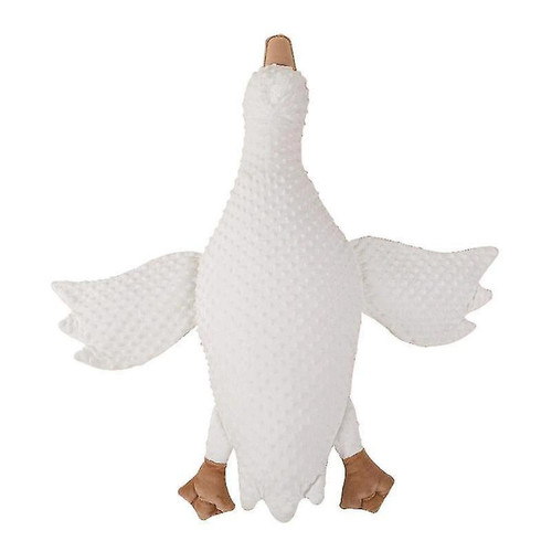 Doudous Universal 3D White Goose apaisant Plux Oreiller Hand Puppet Toy Cartoon Mignon Plux bébé | Planchers Planchers