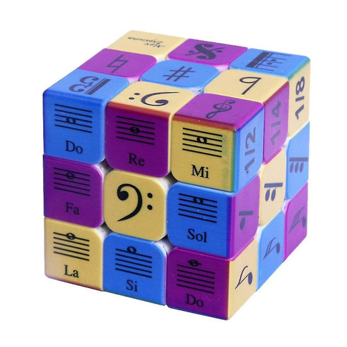 Universal - 3x3x3 Enfants avec mode note musicale Magic Cube Speed Puzzle Cuzz Brain Pack Entraînement adulte. Universal  - Noël 2019 : Jeux & Jouets Jeux & Jouets
