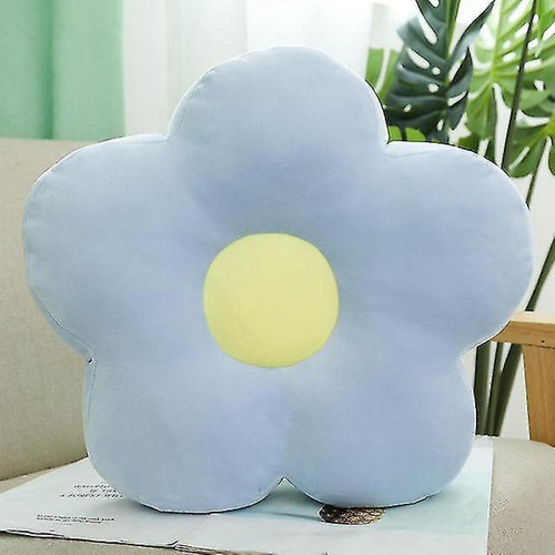 Universal - 40 cm fraîchement coloré de fleur en peluche jouets de dessin de dessin de dessin doux poupée en peluche (bleu) Universal  - Dessin fleurs