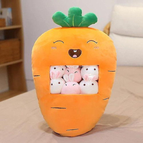 Doudous Universal 40 cm mignon jouet en peluche dessin animé carotte oreiller fruit kid kawaii cadeaux d'anniversaire | oreillers en peluche
