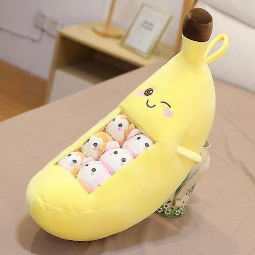 Doudous Universal 40cm mignon peluche banane oreiller fruit enfant jouet kawaii cadeau anniversaire peluche oreiller