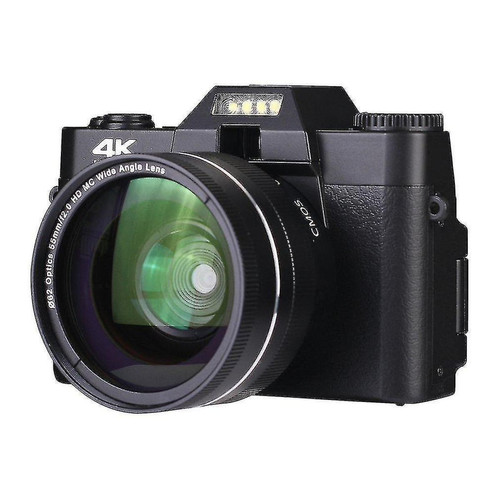 Universal - 4K haute définition 16x Caméra numérique micro-simple rétro avec professionnel de la prise de vue en accéléré wifi Universal  - Multimédia