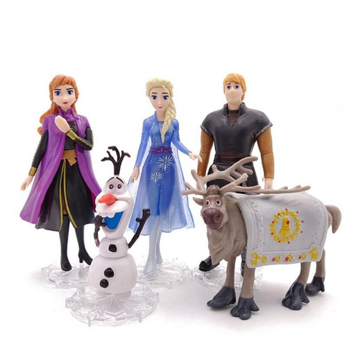 Universal - 5 Anna Elsa Frozen 2 mini-jouets d'action. Universal  - XGF