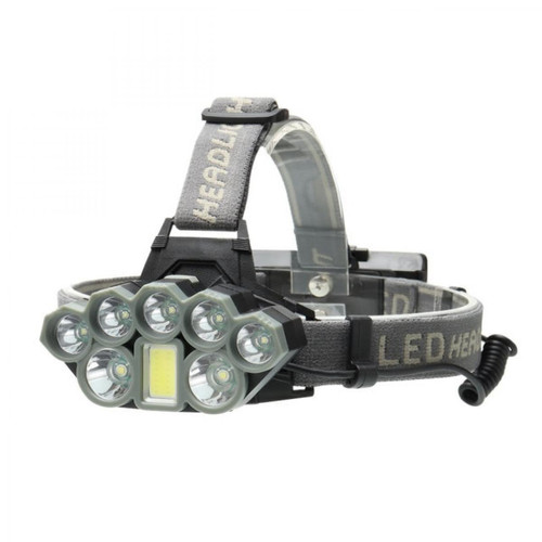 Universal - 50000LM USB LED phares rechargeables 18650 torches phares 8 mode COB T6 camping pêche chasse lampes | Universal  - Projecteur de chantier
