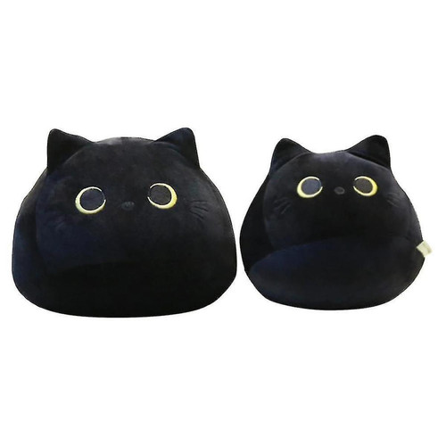 Universal - 55 cm de la flanelle en flanelle en forme de chat mignon de chat mignon jouets en peluche doux cadeaux de la Saint-Valentin (noir) Universal  - Chat mignon