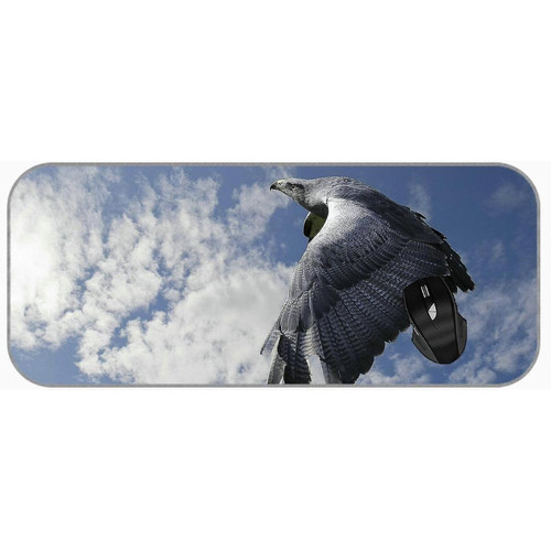 Universal - (750x300x3) Tampon de souris de jeu grand xxl Animal Eagle Blue Blue Sky Pads de souris en caoutchouc Universal  - Périphériques, réseaux et wifi