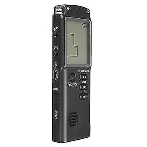 Enregistreur audio numérique 8 Go portable Rechargeable LCD Digital Audio Voice Recorder dictaphone avec MP3