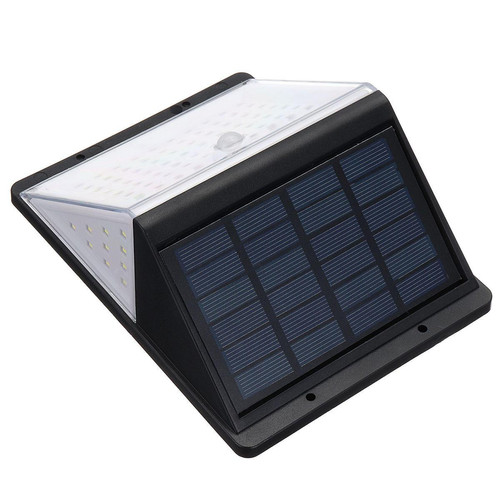 Pots Lumineux 88 LED Applique solaire Capteur de mouvement PIR Sécurité Jardin Extérieur Cour Lampe