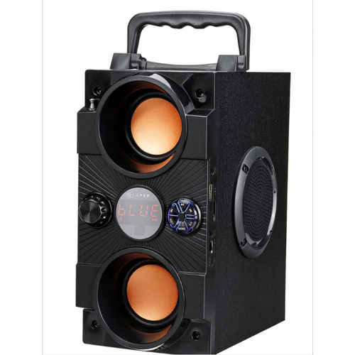 Universal - 8D Surround Sound Bluetooth Haut-parleur Portable Karaoké Party Système de haut-parleur Sans fil sans fil Support USB / TF Carte / Aux / FM | Haut-parleurs portables (Noir) Universal  - Systeme karaoke