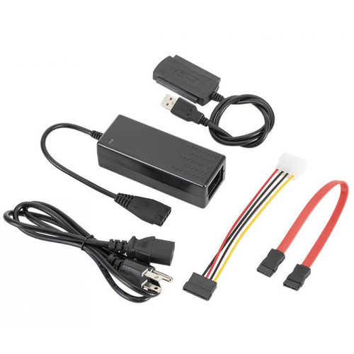 Universal - Adaptateur câble USB vers IDE/SATA avec cordon d'alimentation Universal  - Adaptateur ide sata Câble et Connectique