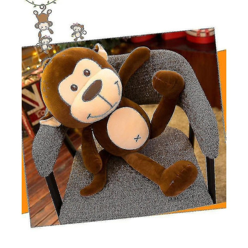 Universal Adorable peluche de singe brun, adorable peluche d'oreiller souple ï ¼ ¨ 50cm ¼ ‰