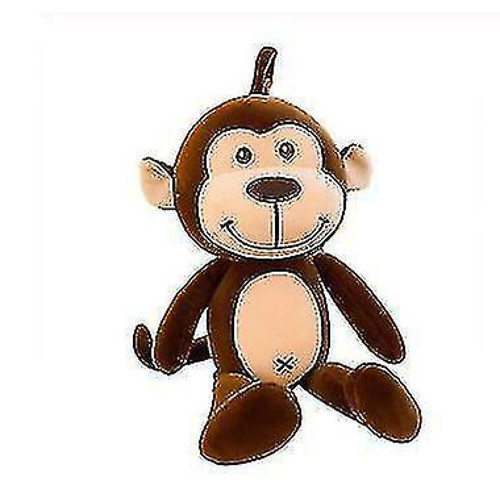 Doudous Universal Adorable peluche de singe brun, adorable peluche d'oreiller souple ï ¼ ¨ 50cm ¼ ‰