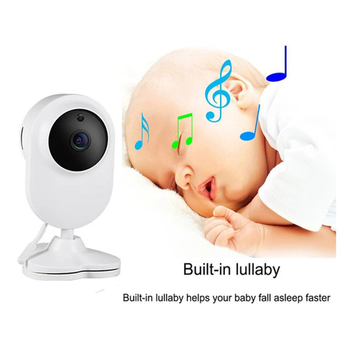 Universal Affichage de la température Jouer la berceuse Tuya Smart Life APP 1080p Indoor Mini IP Camera WIFI Camera Sécurité CCTV Baby Camera | Caméras de surveillance
