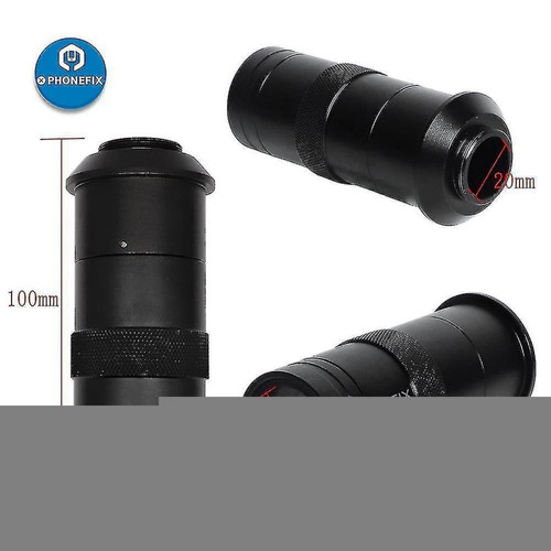 Universal - Ambalgage réglable 130x 200x 250x Zoom C Lens de montage pour HDMI VGA USB Industrie Video Microscope Universal  - Hifi