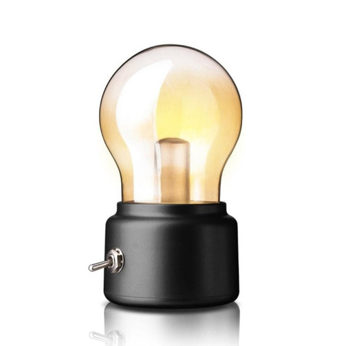 Universal - Ampoule LED ancienne lumineuse rétro USB 5V batterie rechargeable émotion luminaire écriture table lampe de bureau portable côté lit | Universal  - Luminaire design Luminaires