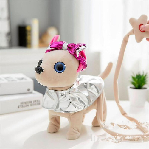 Universal - Animage électronique Robot chien en peluche animaux en peluche marchant chantant un jouet de chien interactif avec sac Universal  - Chien electronique jouet