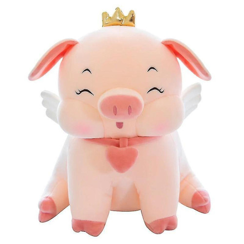 Universal - Animaux en peluche 35 cm mignon poupée cochon oreiller doux cadeau de Noël | oreiller en peluche rose(Rose) Universal  - Jeux & Jouets