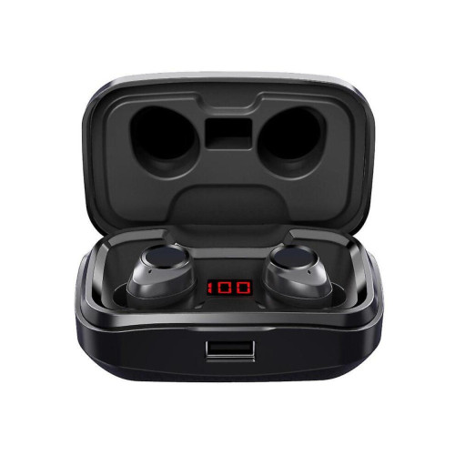 Ecouteurs intra-auriculaires Universal Anti bruit sans fil stéréo bluetooth 5.0 casque tactile ipx7 casque sport étanche
