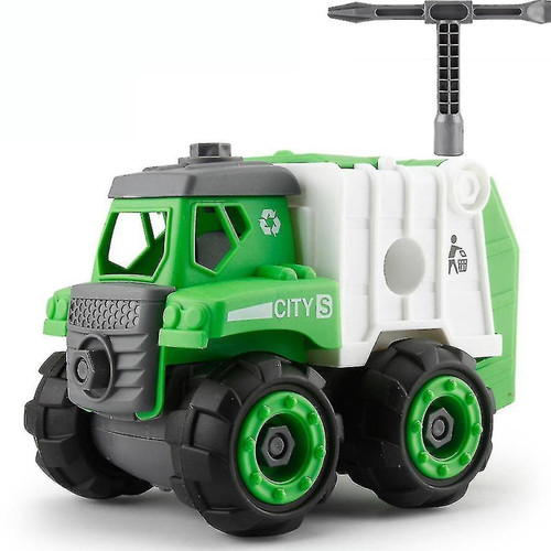 Universal - Assemblage d'enfants Modèle de voitures de camion de poubelle inertielle Universal  - Maquettes & modélisme