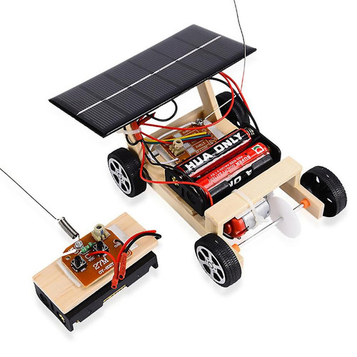 Universal - Assemblage voiture solaire télécommande rc voiture puzzle jouets éducatifs bricolage technologie voiture jouets pour enfants cadeau set Universal  - Voiture telecommandee enfant