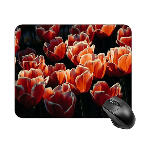 Universal - Beau tampon de souris imprimé en tulipe pour ordinateur portable Universal  - Périphériques, réseaux et wifi