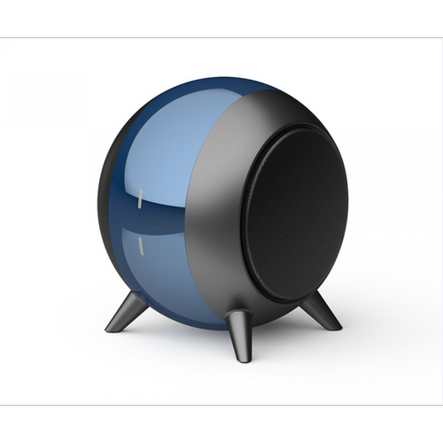 Hauts-parleurs Universal Bluetooth 5.0 haut-parleur nouveau métal stéréo haut-parleur portable recharge musique woofer ultra basse basse en stock | haut-parleur extérieur (bleu)