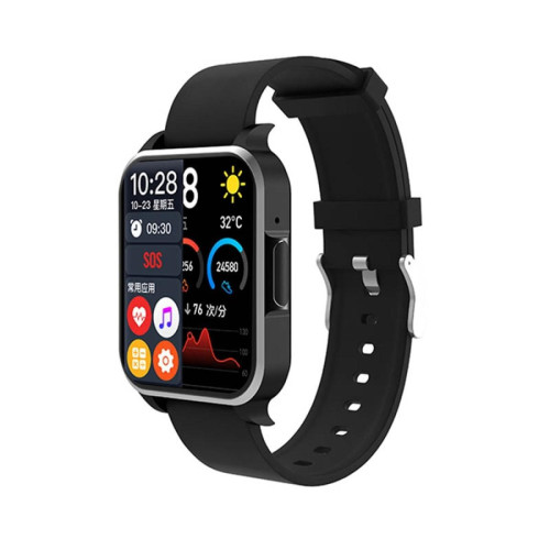 Universal - Bluetooth Smartwatch Full Touch 1.7 sur écran Lecteur de musique Bracelet de suivi de la fréquence cardiaque Sport Smartwatch imperméable | Smartwatch (noir) - Musique sport