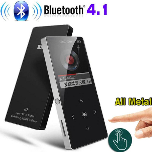 Universal Bluetooth Sports MP3 Player 8G peut jouer 130 heures de haute qualité sans perte magnétoscope FM Bluetooth Speech | HiFi Player