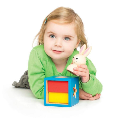 Universal - Boîte à puzzle en bois secret lapin boo cache-cache jeu de magie cerveau bande-annonce jouets en bois boîte à puzzle boîte à jouets en bois cadeau | Magic Tricks Universal  - Boite a secret