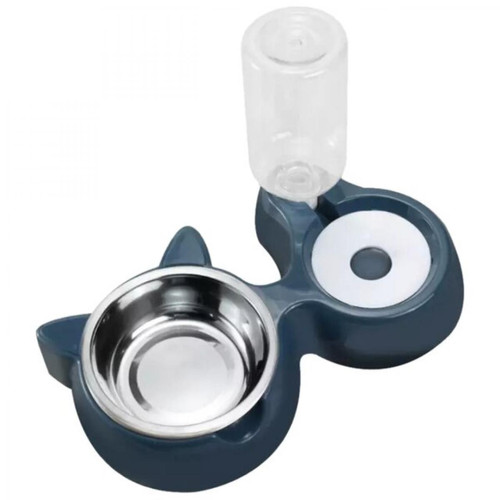 Universal - Bol pour chat 2 en 1, réservoir d'eau automatique, bol de nourriture pour chat, récipient d'eau, pot d'élevage pour chien de boisson pour chaton | Universal  - Gamelle pour chien