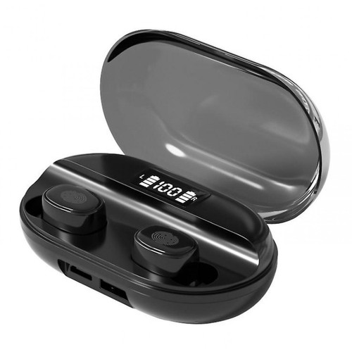 Universal - Bouchons d'oreille TWS Bluetooth Wireless Touch Control pour Samsung (noir) Universal  - XGF