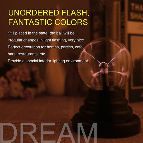 Universal - Boule plasma usb lampe à boule électrostatique cristal magique Universal  - Maison Transparent