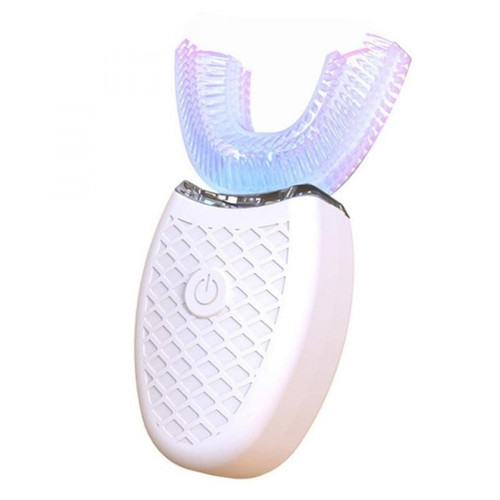 Universal - Brosse à dents automatique à voix électrique dans la population 360 degrés U ABS 4 mode ultrasonique brosse à dents paresseuse électrique Universal  - Soin du corps