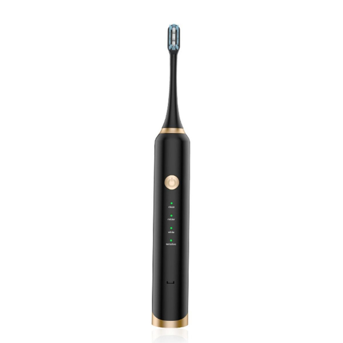Universal Brosse à dents électrique à 16 modes sonore 5 têtes de brosse de remplacement ultrasons USB rechargeable course électron