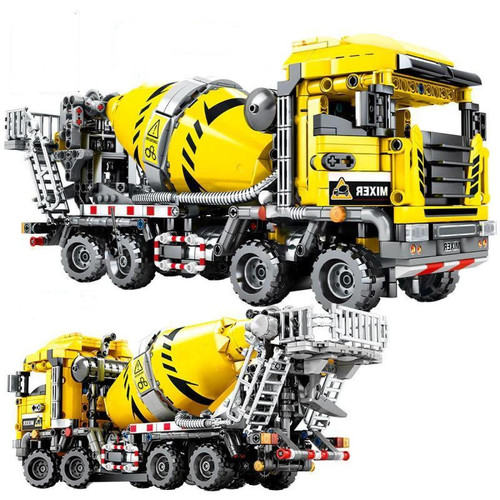 Universal - Bulldozers, grues, voitures, camions, pelles, blocs de construction, jouets. Universal  - Camion jouet