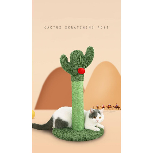 Universal Cactus, chat, griffe, corde de sisal, chariot d'escalade, cadre d'escalade pour chatons et chats adultes, cadre d'élevage, accessoires pour animaux de compagnie |