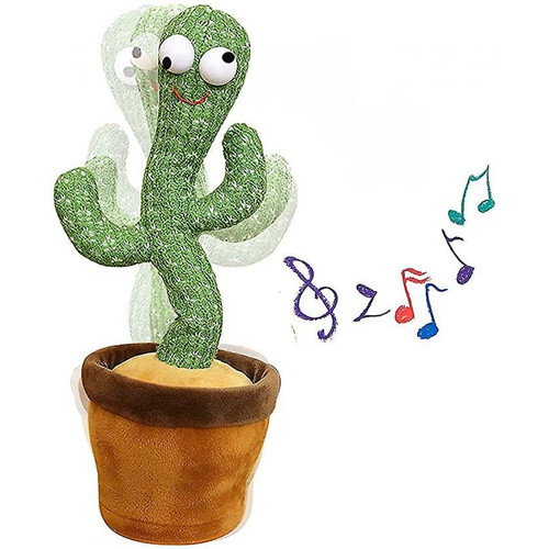 Doudous Universal Cactus, peluche, danse électrique, cactus, chant, jouets pour enfants.