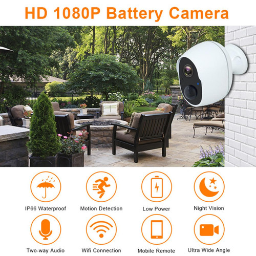 Universal Caméra IP 1080P Intelligent Automatic Tracking Sécurité domestique Surveillance caméra intérieure WiFi sans fil Caméra IP Surveillance bébé | Caméras de surveillance