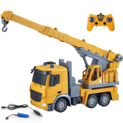 Universal - Camions de construction, grues, jouets télécommandés rechargeables pour enfants Universal  - Camion jouet