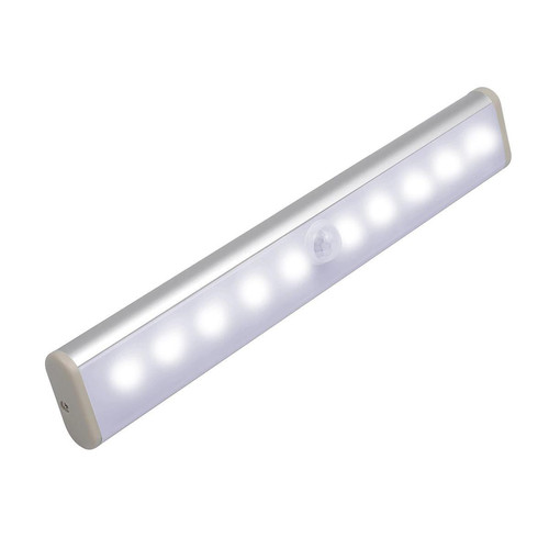 Universal - Capteur infrarouge humain intelligent de 2W 1 * GRATUITE 4 * AAA Batterie LED LED Cabinet de lumière de la lumière de la lumière de la lumière de la lumière de la lumière (Lumière blanche) Universal  - Luminaires