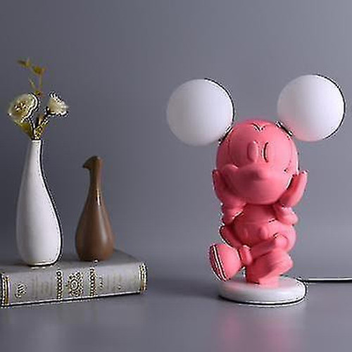 Universal - Cartoon Mouse Table Lampe Designer Salon Room Children's Princess Room Lempe de chevet (rose) Universal  - Luminaires