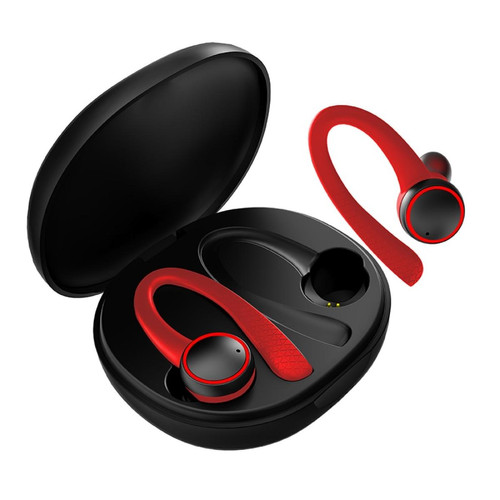 Universal - Casque Bluetooth Casque de sport sans fil TWS Bluetooth 5.0 Casque d'oreille Crochet d'oreille Fonctionnement de bouchons d'écoute stéréo avec microphone Casque d'écoute étanche - Ecouteur sans fil Ecouteurs intra-auriculaires